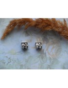 Бусины Pandora Style Паровозик металлические