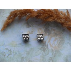 Бусины Pandora Style Паровозик металлические